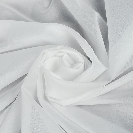 Дублёр KUBRO TEXTILE эластичный, 31 г/м², цвет белый, ширина 150 см, рулон 100 м.