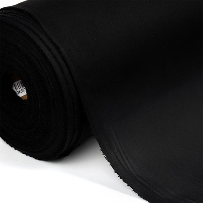 Дублёр KUBRO TEXTILE эластичный, 31 г/м², цвет чёрный, ширина 150 см, рулон 100 м.
