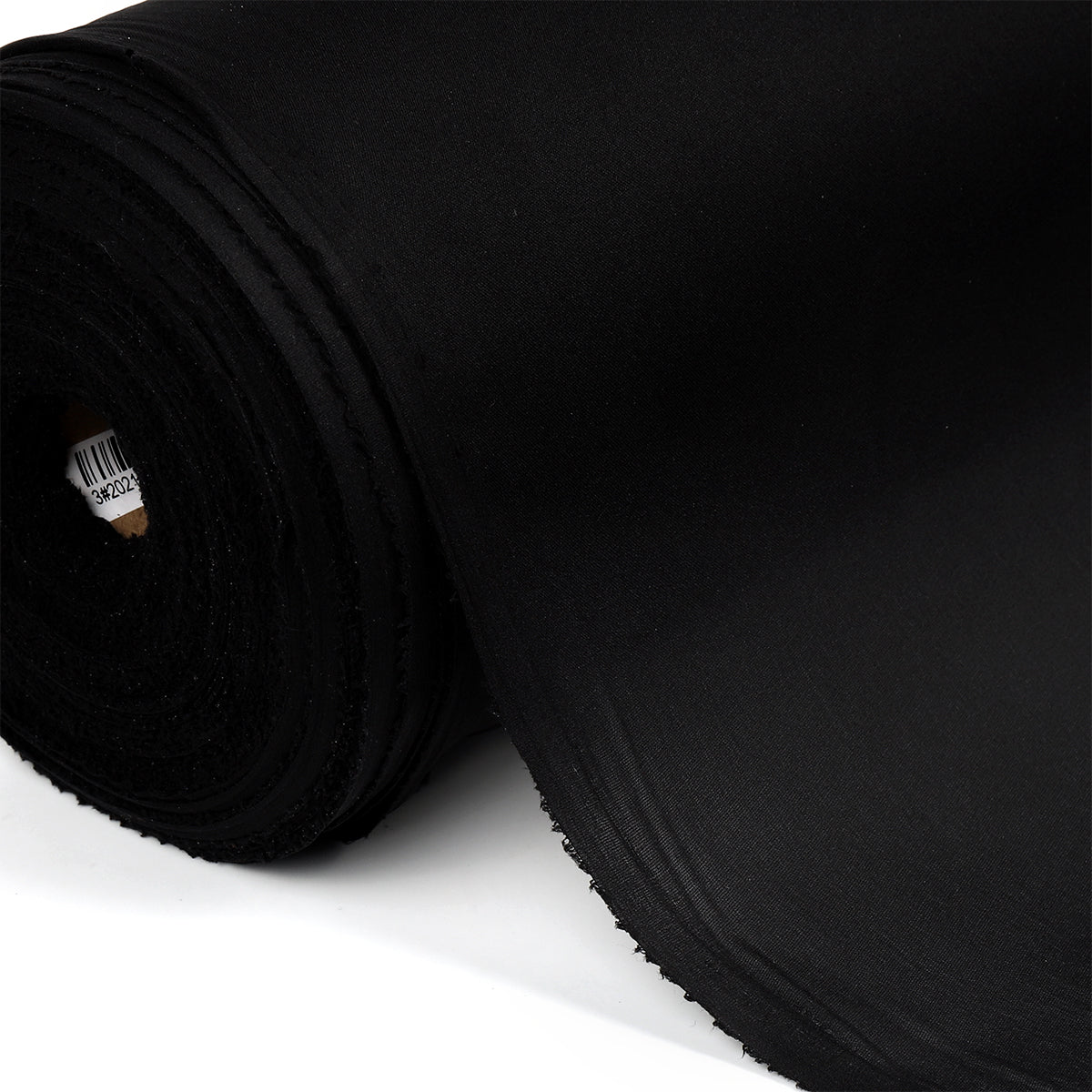 Дублёр KUBRO TEXTILE эластичный, 31 г/м², цвет чёрный, ширина 150 см, рулон 100 м.