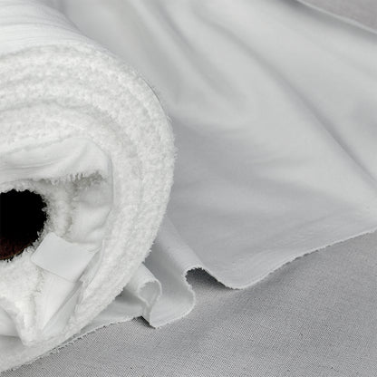 Дублёр KUBRO TEXTILE трикотажный, 50г/м², цвет белый, ширина 150см, рулон 100м.