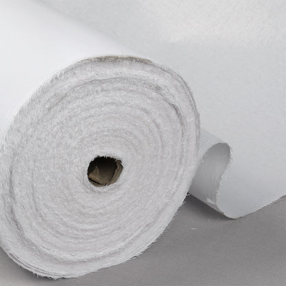 Дублерин KUBRO TEXTILE для воротников, 135 г/м², цвет белый, ширина 112 см, рулон 100 м.