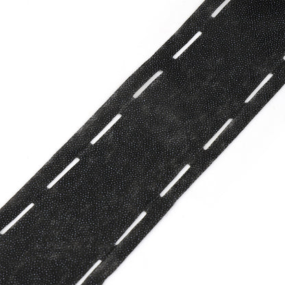 Корсаж елимли лента KUBRO TEXTILE 60мм, индивидуал қадоқда, 10-40-10 ўлчамли, қора ранг, 40 гр, 100м рулон.