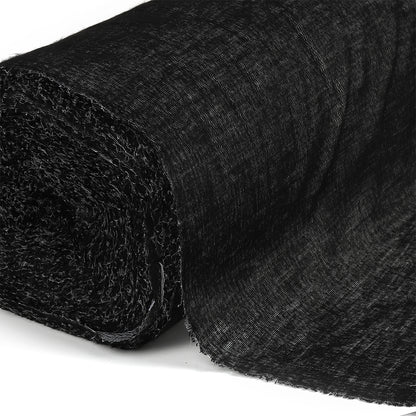 Дублерин KUBRO TEXTILE трикотажный, 80г/м², 132 TD/BK черного цвета, ширина 150см, рулон 100м.